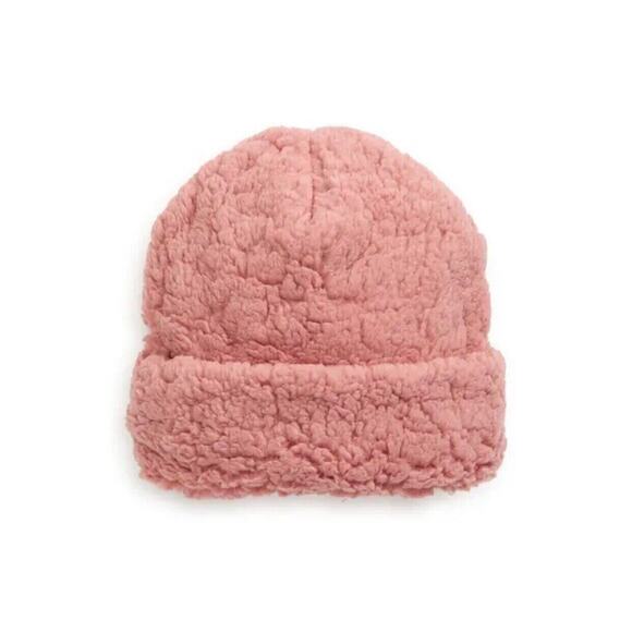 Tucker + Tate Girls Cozy Slouch Beanie Pink Foxglove One Size Age 7-16 - Picture 1 of 1
